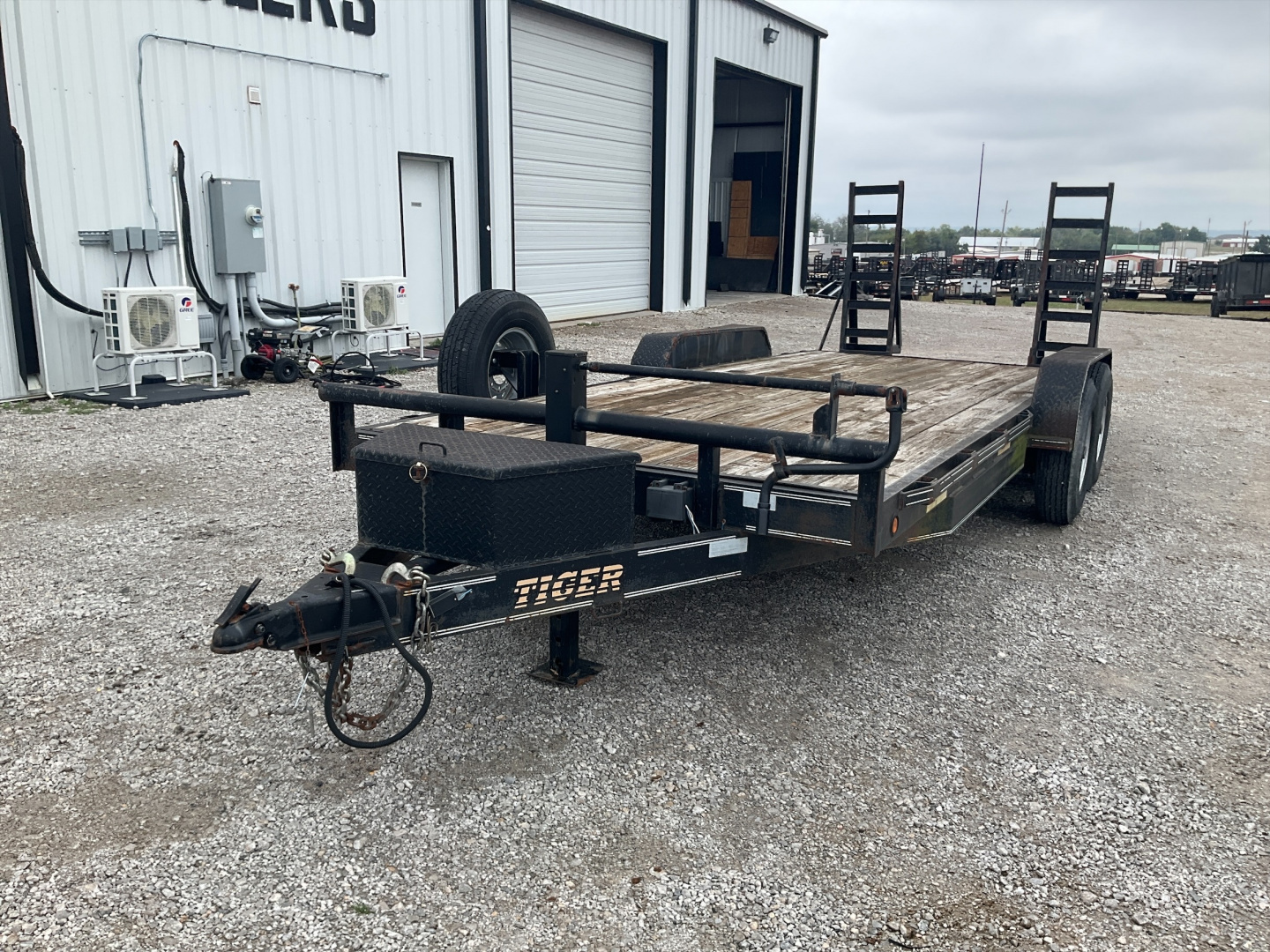 Used 2017 Tiger 83"x20' Equipment Trailer