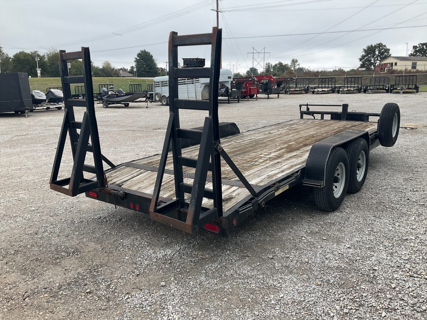 Used 2017 Tiger 83"x20' Equipment Trailer