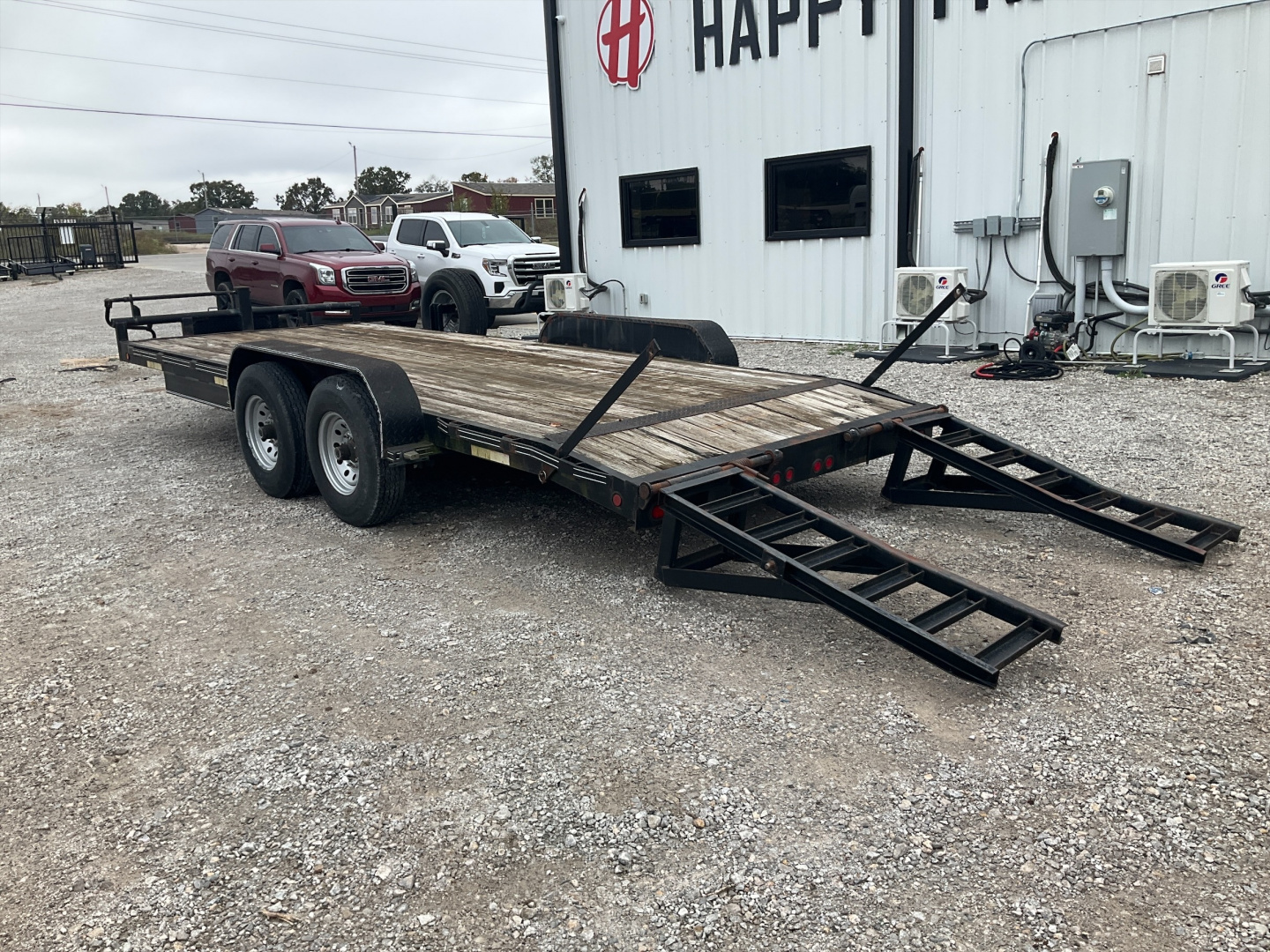 Used 2017 Tiger 83"x20' Equipment Trailer