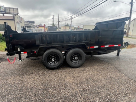 New 2026 Dump-N-Go 83x14 14K Dual Ramp Dump Trailer