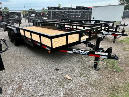 New Top Hat Trailers Top Hat Trailers HH20x83 Equipment Trailer w/ 14 Ply Tire Upg. Equipment Trailer