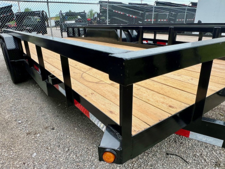 New Top Hat Trailers Top Hat Trailers HH20x83 Equipment Trailer w/ 14 Ply Tire Upg. Equipment Trailer