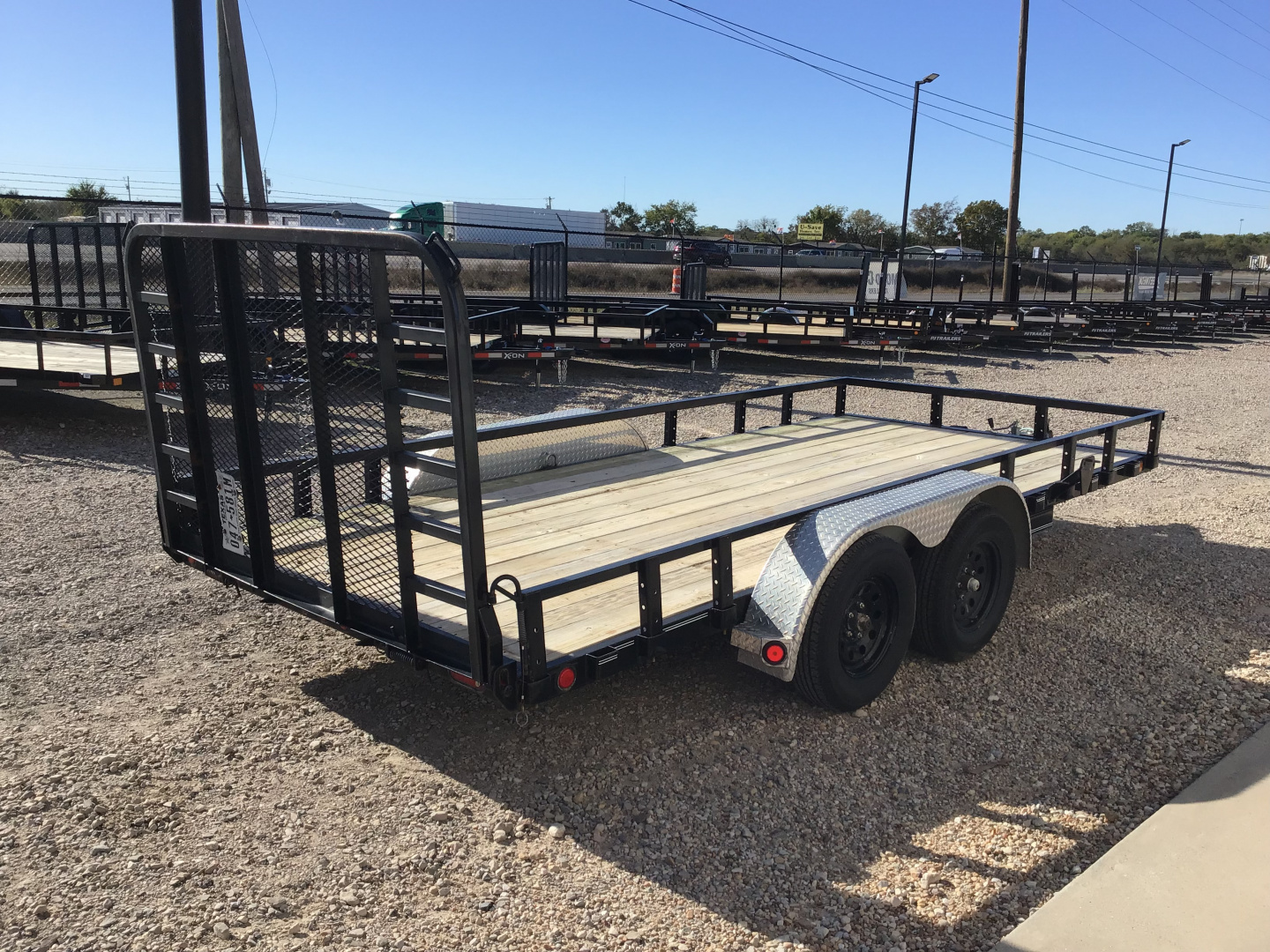 Used 2022 PJ 83"x16' Tandem Axle Utility Trailer- UL