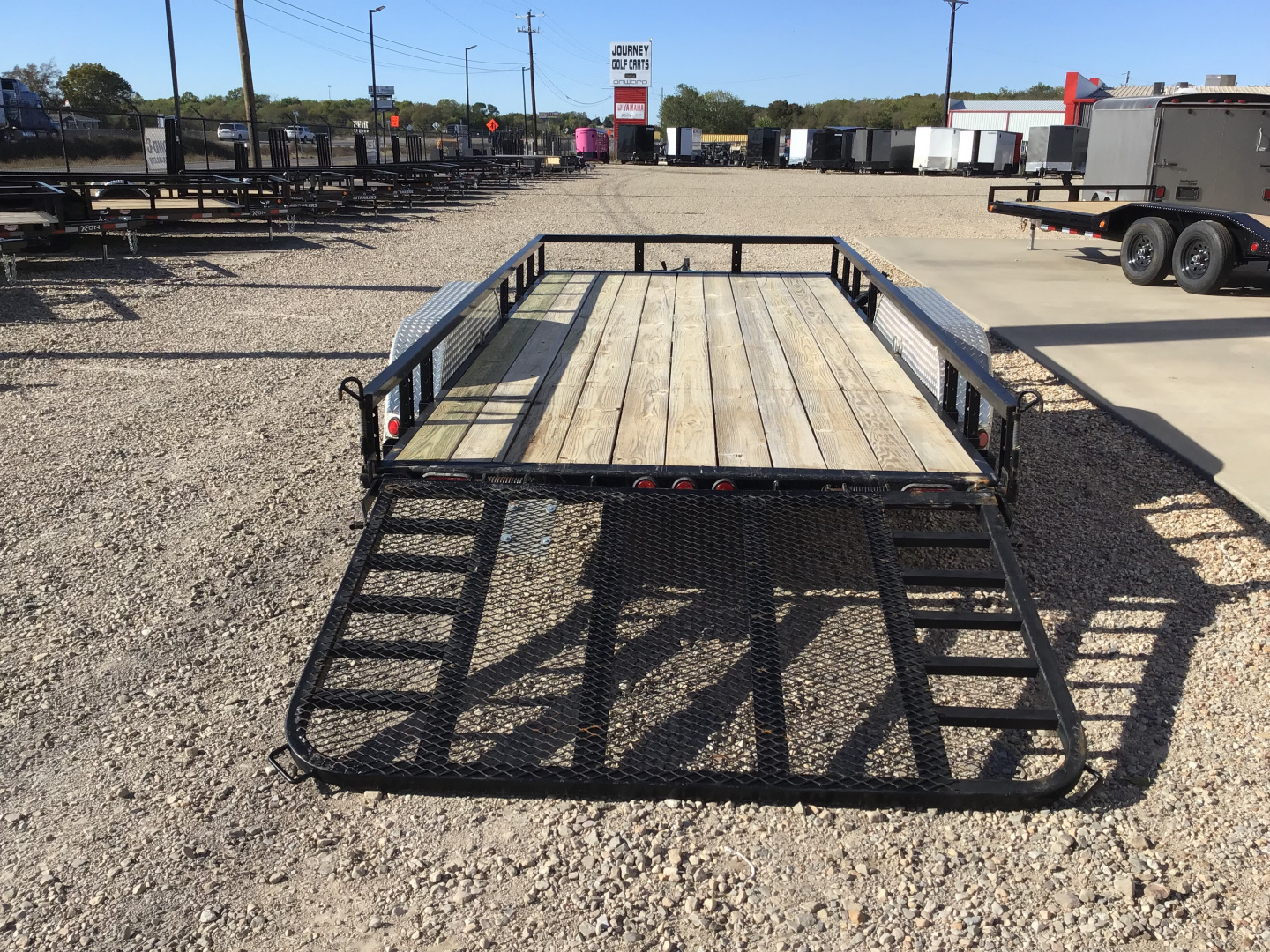 Used 2022 PJ 83"x16' Tandem Axle Utility Trailer- UL