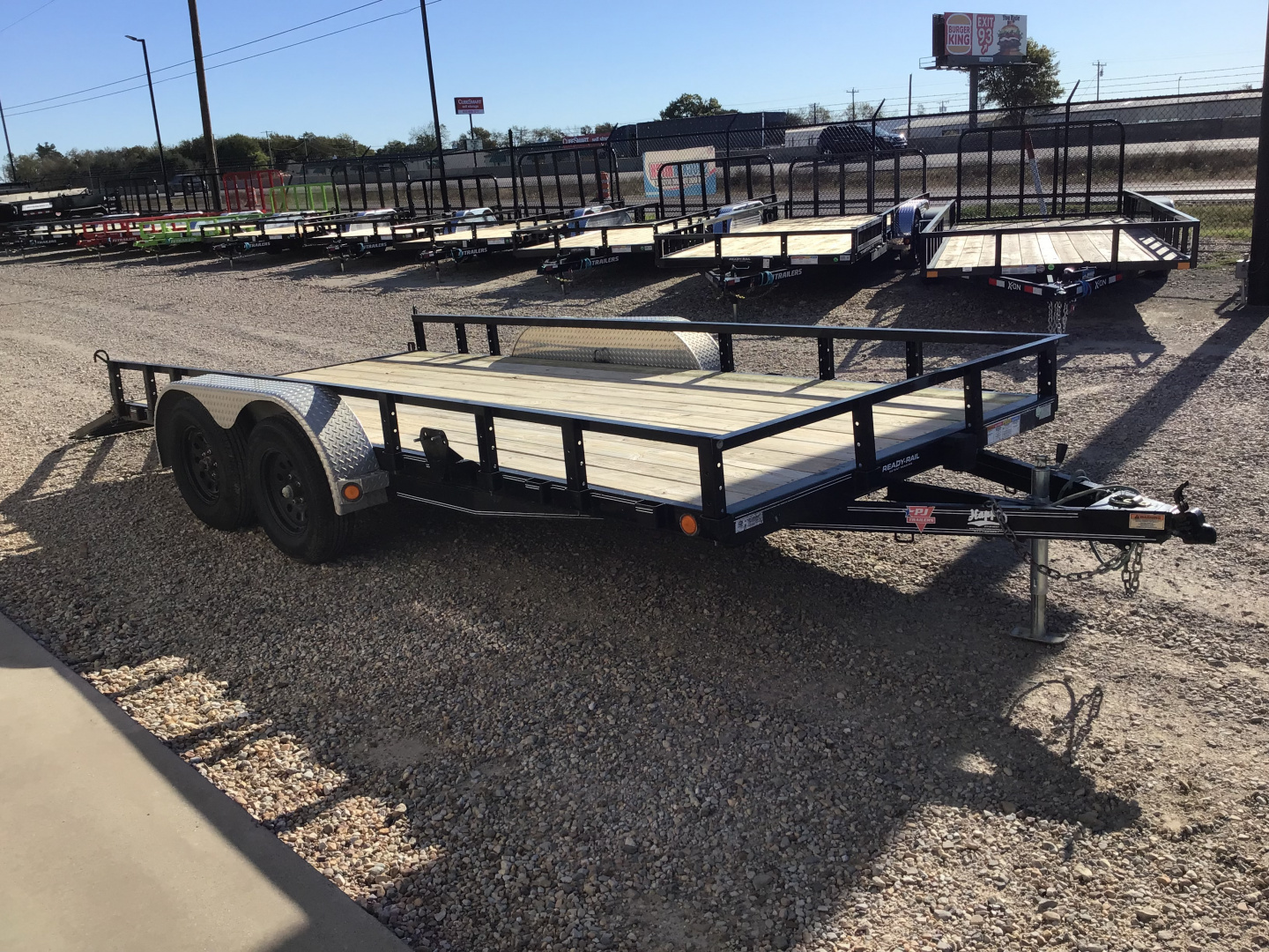 Used 2022 PJ 83"x16' Tandem Axle Utility Trailer- UL