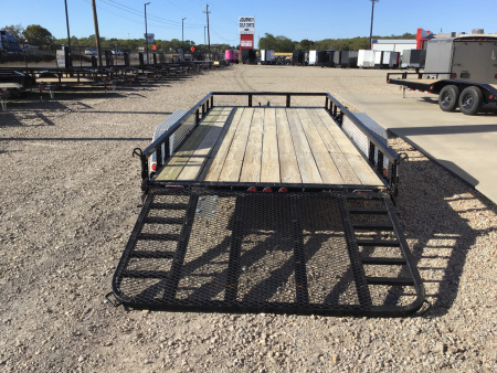 Used 2022 PJ 83"x16' Tandem Axle Utility Trailer- UL