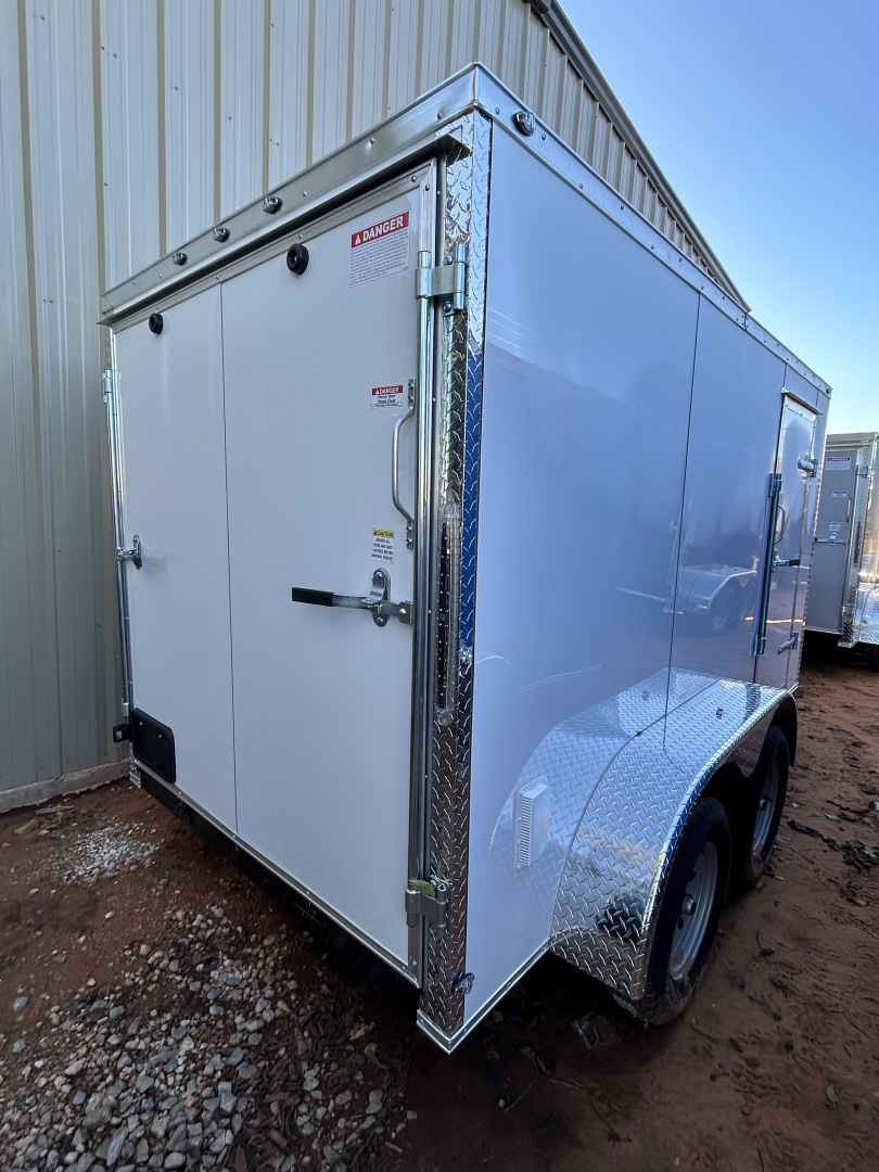 New 2025 Family Trailer 6x12 Tandem Axles Cargo / Enclosed Trailer- Basic Pkg