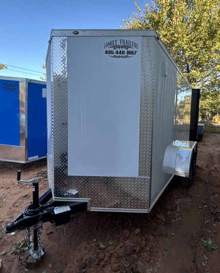 New 2025 Family Trailer 6x12 Tandem Axles Cargo / Enclosed Trailer- Basic Pkg