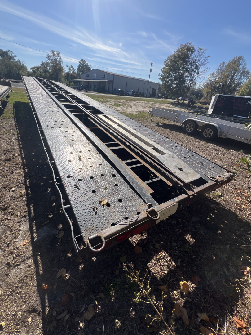 Used 2018 Texas Pride Trailers CA84724KGN Flatbed Trailer