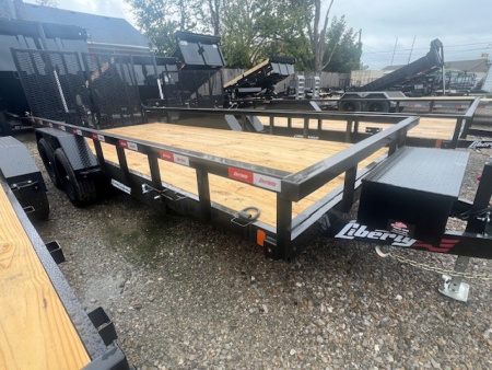 New 2026 Liberty 83x16+2 10K HD Gate Utility Trailer