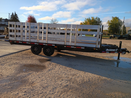 New 2026 Diamond C Trailers DEC208 20X102