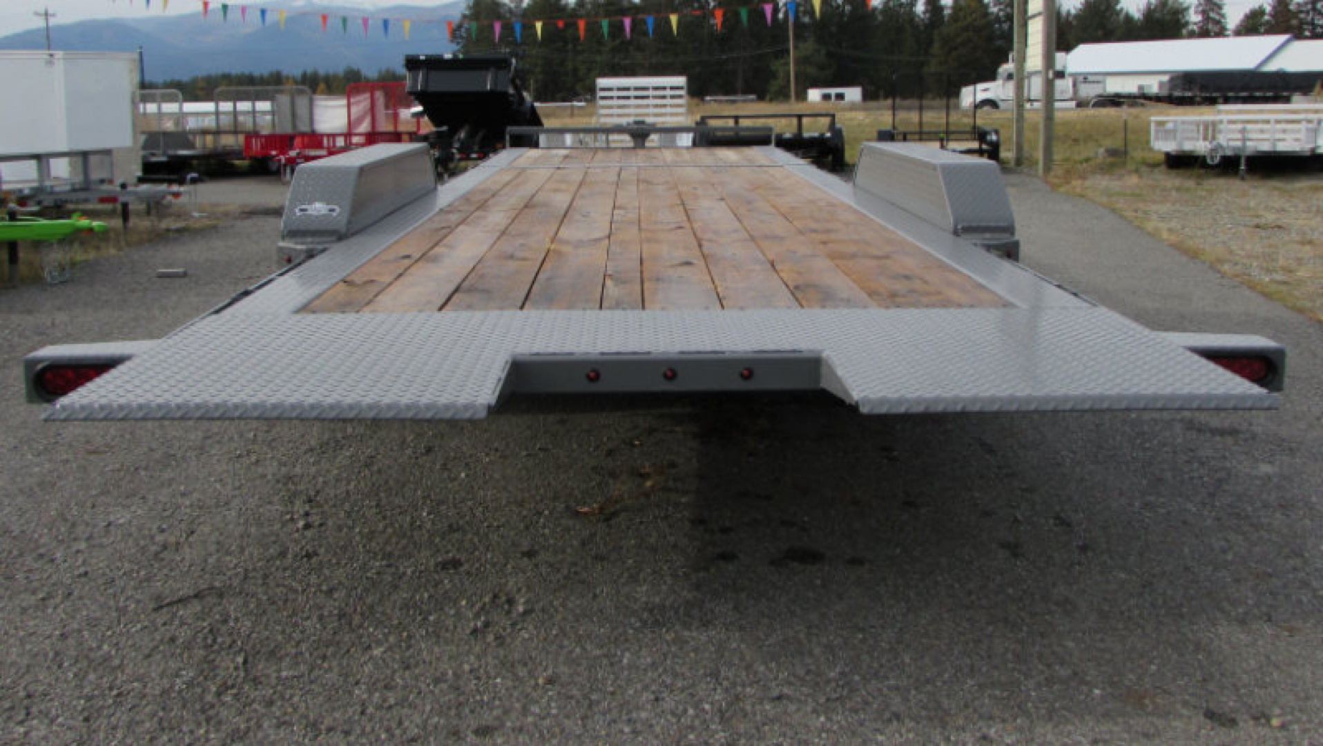 New 2025 Delco Trailers T320A82ETKE Tilt Trailer