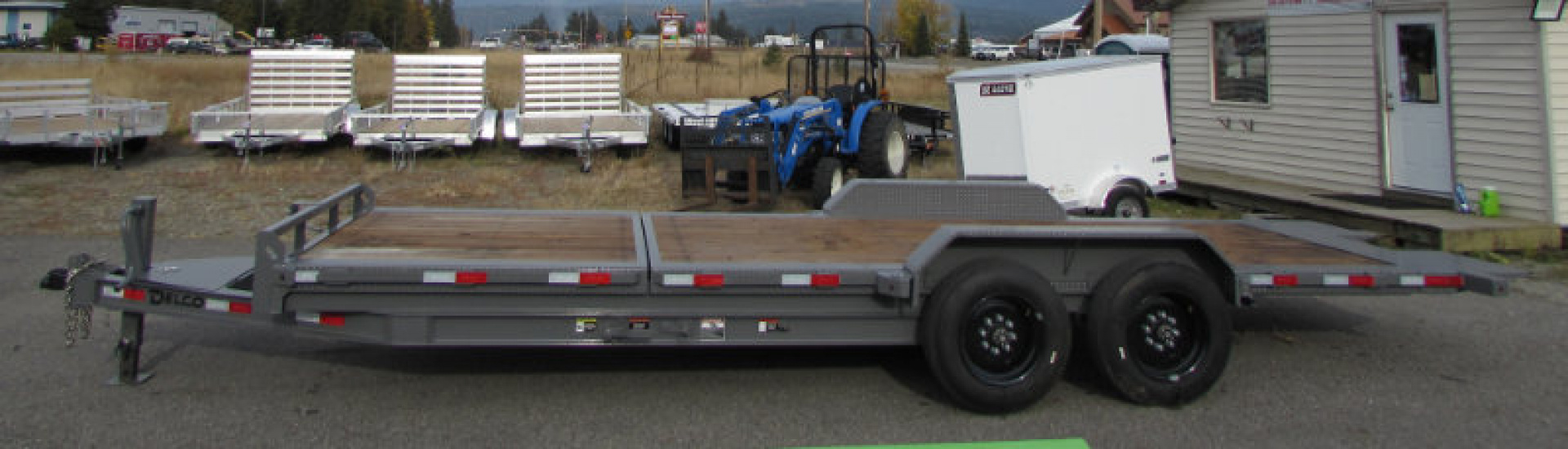 New 2025 Delco Trailers T320A82ETKE Tilt Trailer