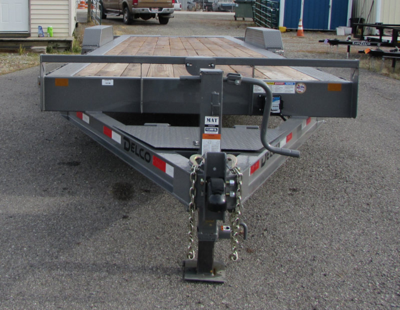 New 2025 Delco Trailers T320A82ETKE Tilt Trailer