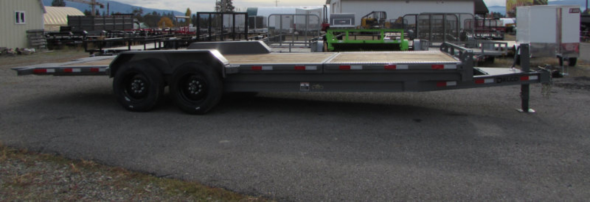 New 2025 Delco Trailers T320A82ETKE Tilt Trailer
