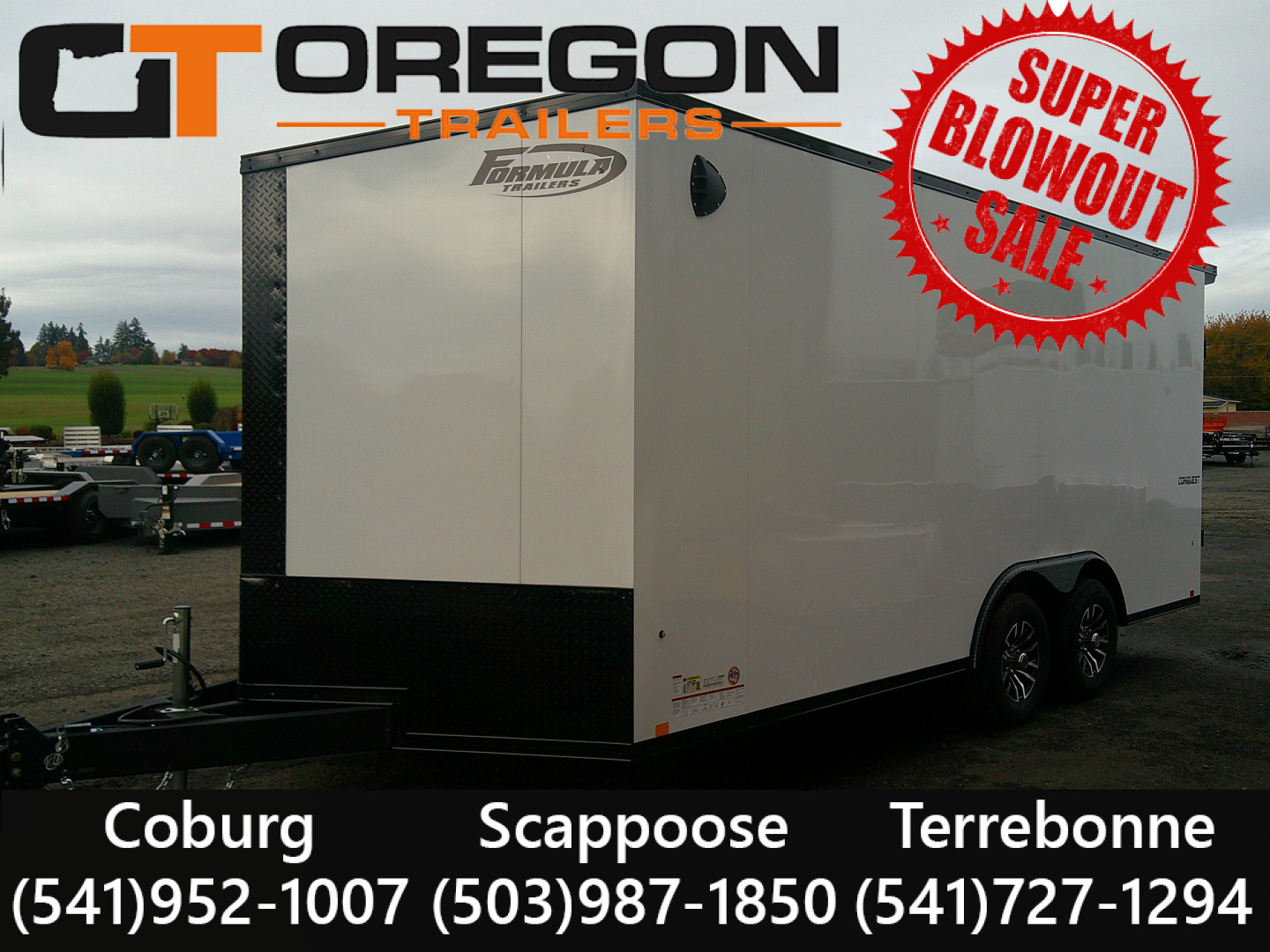 New 2026 Formula Trailers 8.5x18 Car Hauler