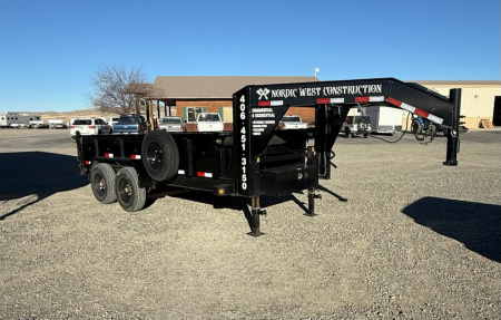 Used 2023 14' Big Tex Trailers 14GX Dump Trailer