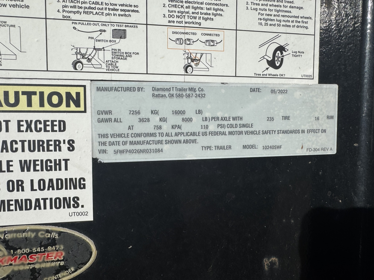 Used 2022 Diamond T 8.5-35+5DeckOverGooseNeckMAXX