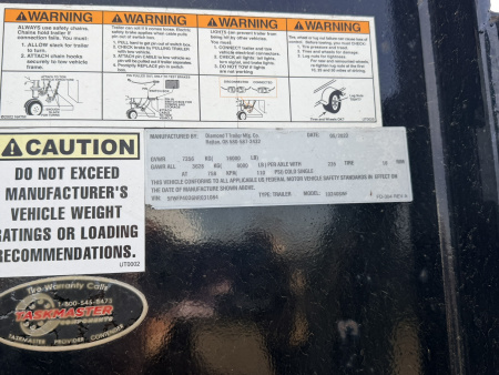 Used 2022 Diamond T 8.5-35+5DeckOverGooseNeckMAXX