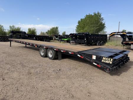 Used 2022 Diamond T 8.5-35+5Deck Over Goose Neck w/ MAXX RAMPS