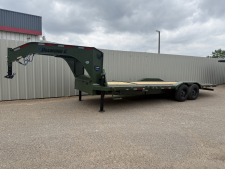 New 2026 Diamond C Trailers HXD210 24X102 Tilt Trailer