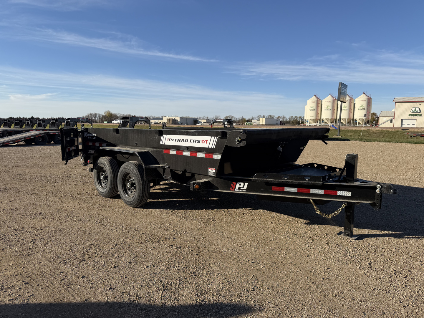 New 2026 PJ Trailers DT1 14x83 Telescopic Dump Dump Trailer