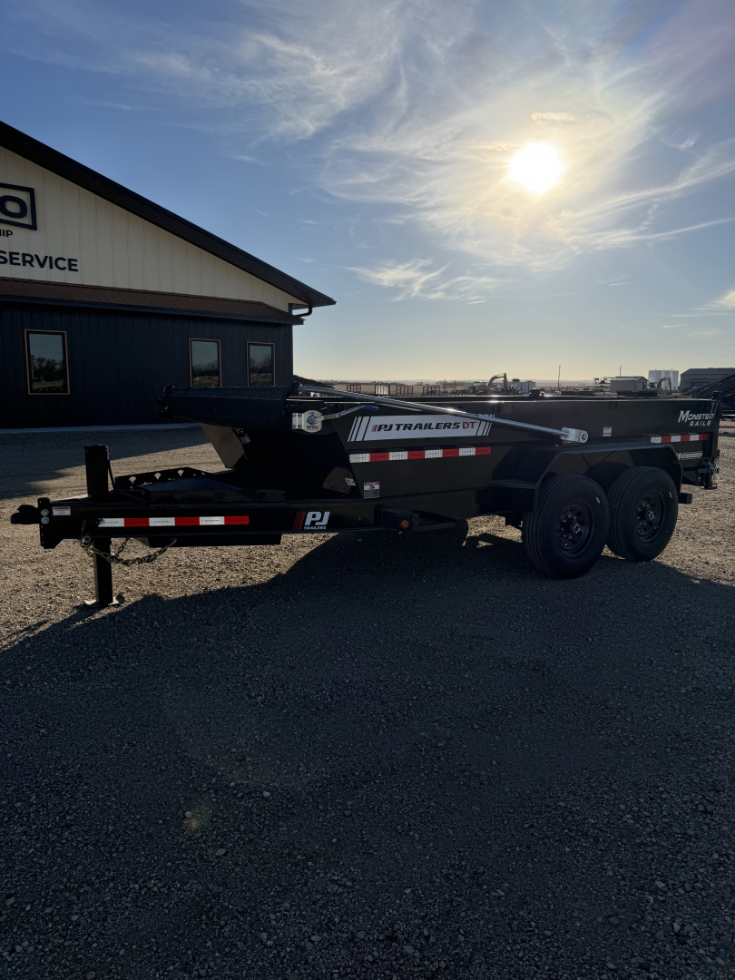 New 2026 PJ Trailers DT1 14x83 Telescopic Dump Voyager Dump Trailer