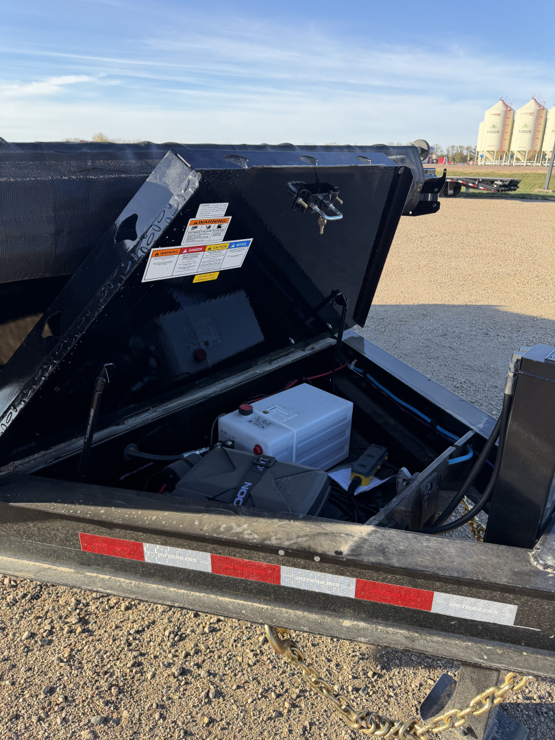 New 2026 PJ Trailers DT1 14x83 Telescopic Dump Voyager Dump Trailer