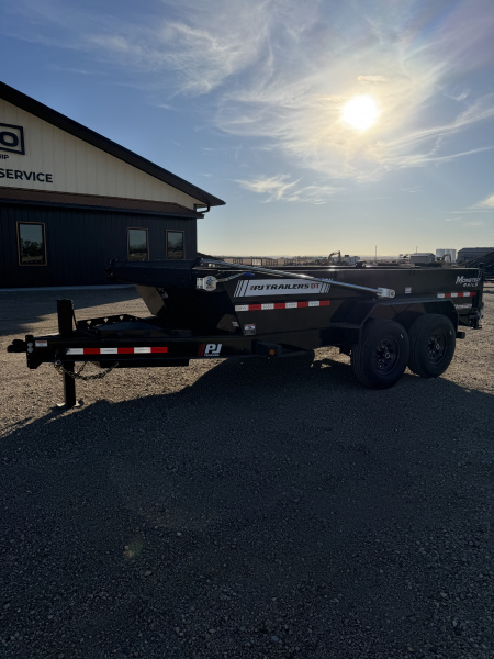 New 2026 PJ Trailers DT1 14x83 Telescopic Dump Voyager Dump Trailer