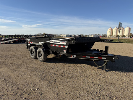 New 2026 PJ Trailers DT1 14x83 Telescopic Dump Voyager Dump Trailer