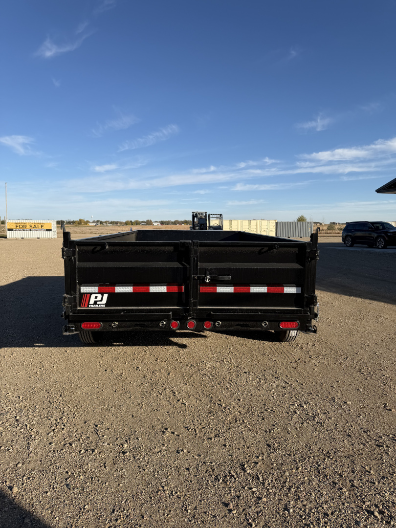 New 2026 PJ Trailers DT1 14x83 Telescopic Dump Dump Trailer