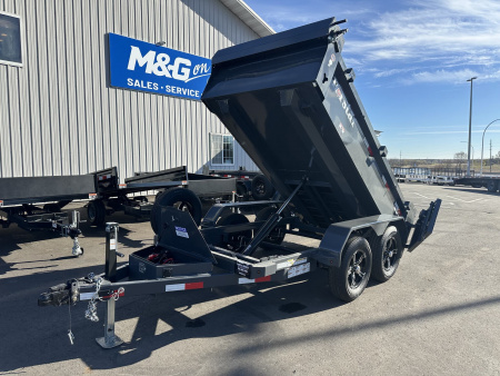 New DCB 5X10 7K DUMP TRAILER - GRAY