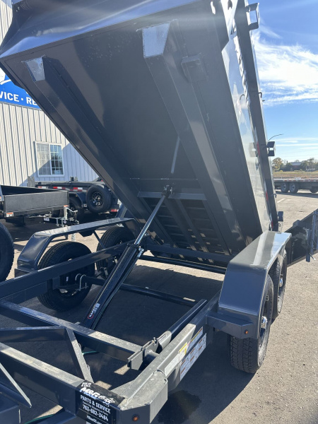 New DCB 5X10 7K DUMP TRAILER - GRAY