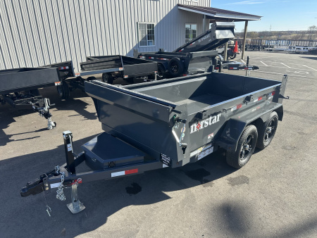 New DCB 5X10 7K DUMP TRAILER - GRAY