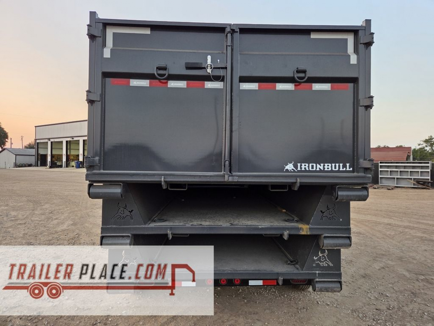 New 2026 IRON BULL 83"X16'x 4' ROLL OFF DUMP PACKAGE W/ WINCH AND 3 R