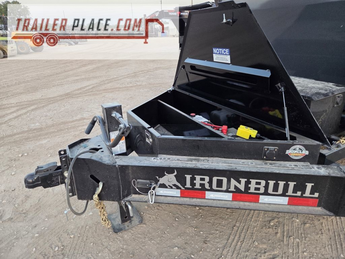 New 2026 IRON BULL 83"X16'x 4' ROLL OFF DUMP PACKAGE W/ WINCH AND 3 R
