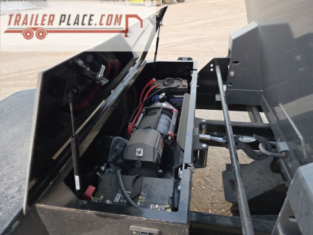 New 2026 IRON BULL 83"X16'x 4' ROLL OFF DUMP PACKAGE W/ WINCH AND 3 R