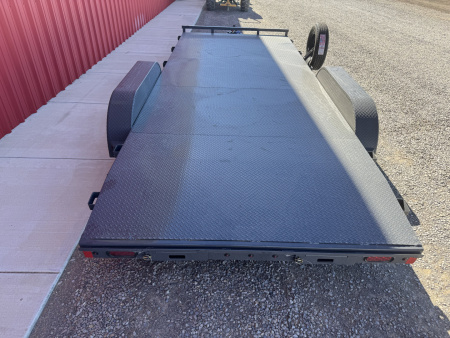New 2026 Lamar Trailers 83X18 CE 7K STEEL DECK CAR HAULER W-PLATE Car Hauler