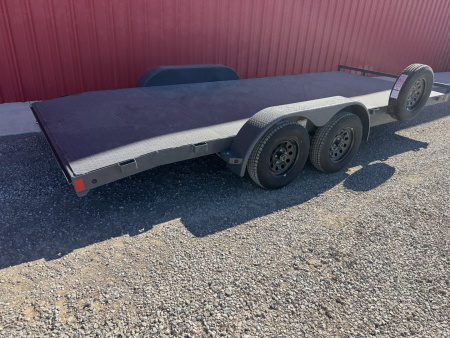 New 2026 Lamar Trailers 83X18 CE 7K STEEL DECK CAR HAULER W-PLATE Car Hauler
