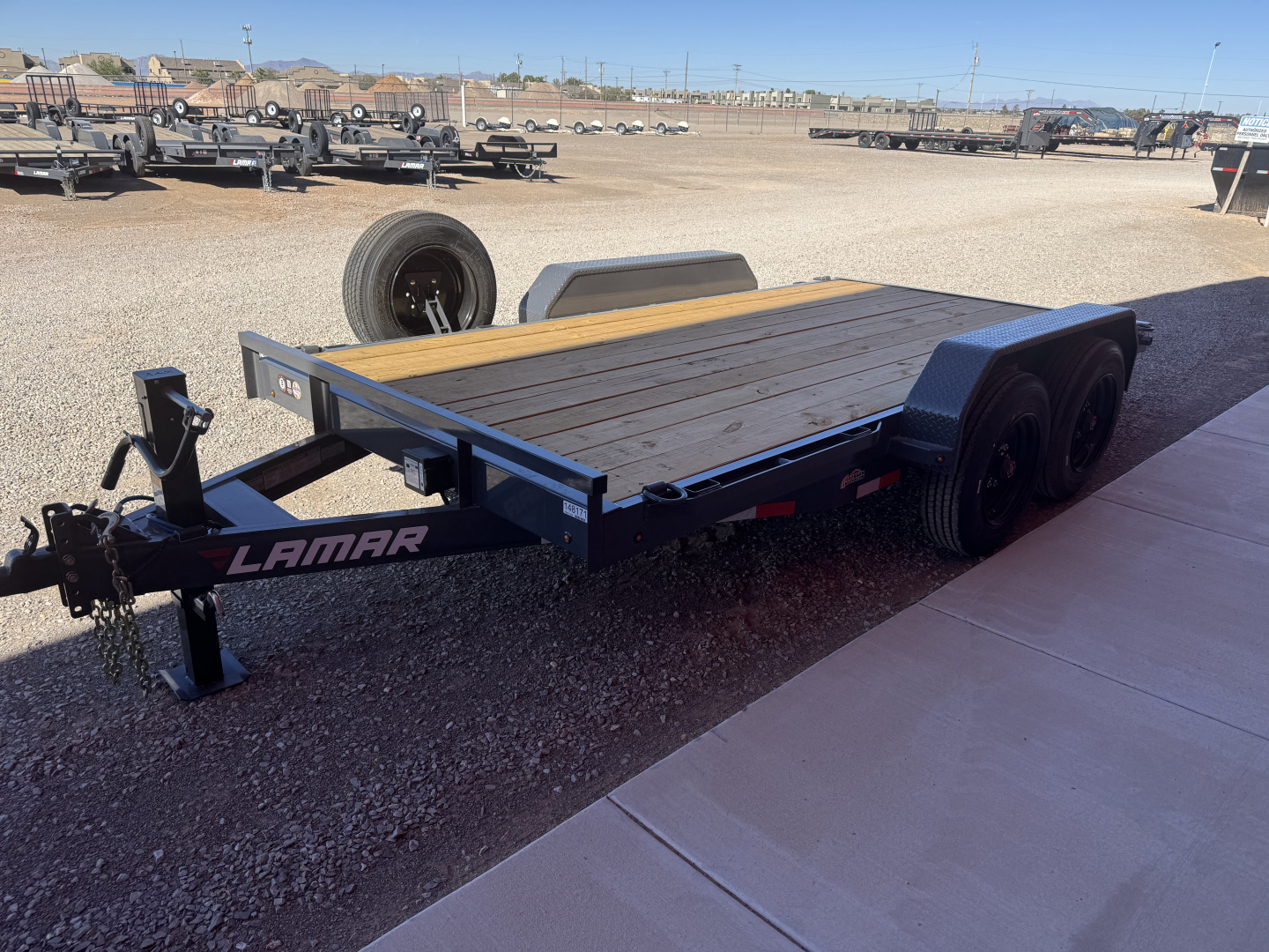 New 2026 Lamar Trailers 83"X14' H6 16K EQUIPMENT HAULER Equipment Trailer