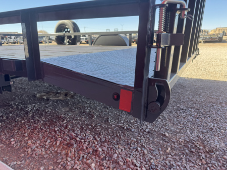 New 2026 Lamar Trailers 83X12 UC S/A FOLD-IN GATE Utility Trailer