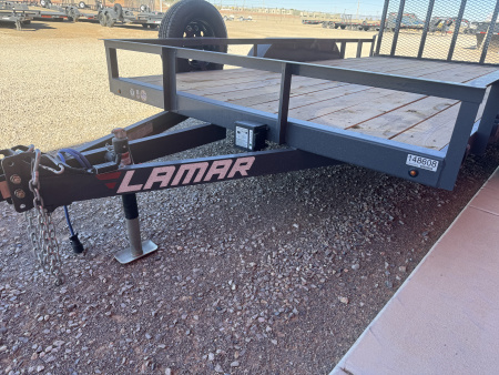 New 2026 Lamar Trailers 83X14 UC 7K UTILITY Utility Trailer