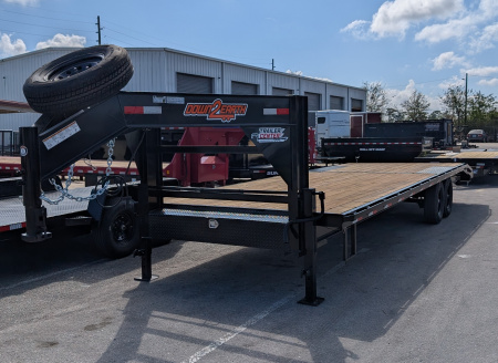 New 2025 Down 2 Earth Trailers DTE828GNDO7B Deckover Trailer