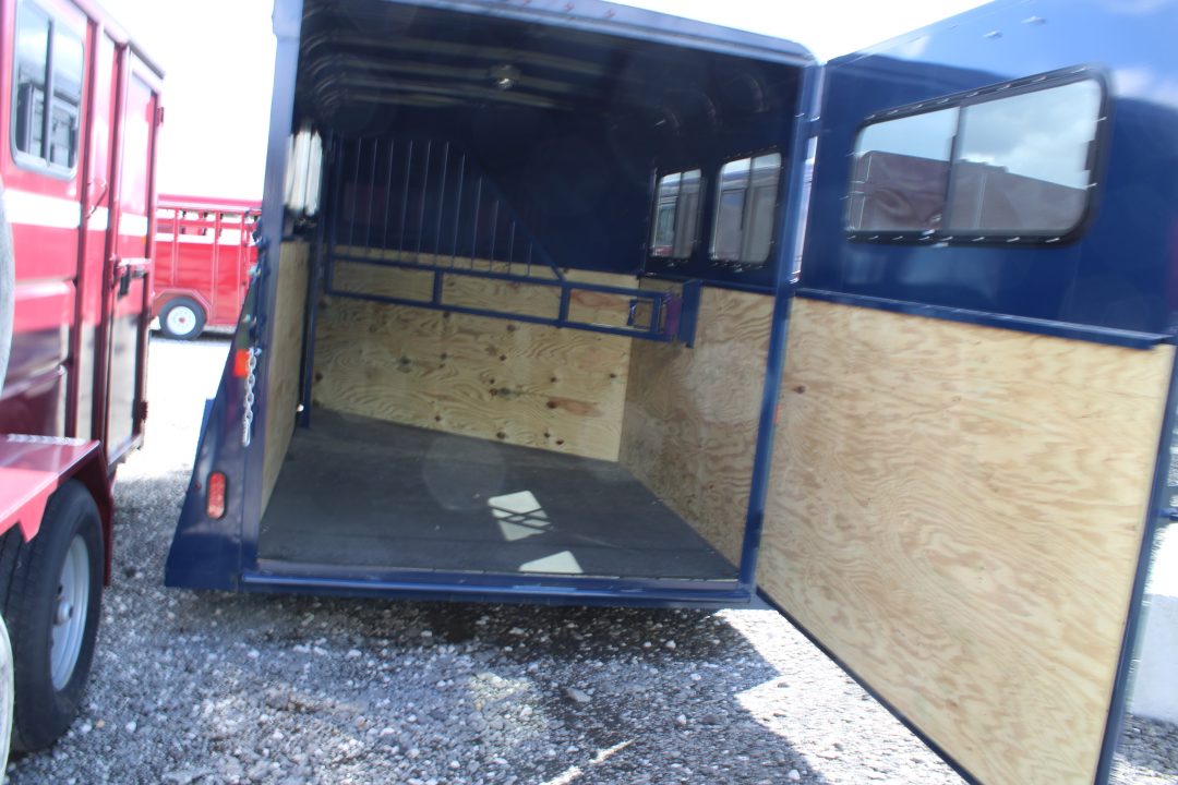 New 2026 Valley Trailers 14FT 2-Horse Stock Combo (7'6" Tall) | Stock / Stock Combo Trailer
