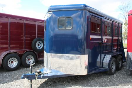 New 2026 Valley Trailers 14FT 2-Horse Stock Combo (7'6" Tall) | Stock / Stock Combo Trailer