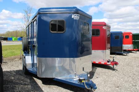 New 2026 Valley Trailers 2 HORSE 14' + 12  Stock / Stock Combo Trailer