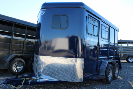 New 2026 Valley Trailers 2 HORSE 14' + 12  Stock / Stock Combo Trailer