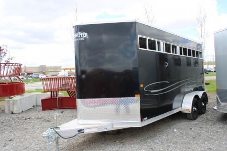 New 2026 Frontier Trailers 3 HORSE Stock / Stock Combo Trailer