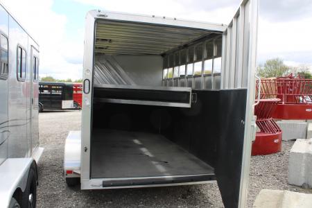 New 2026 Frontier Trailers 3 HORSE Stock / Stock Combo Trailer