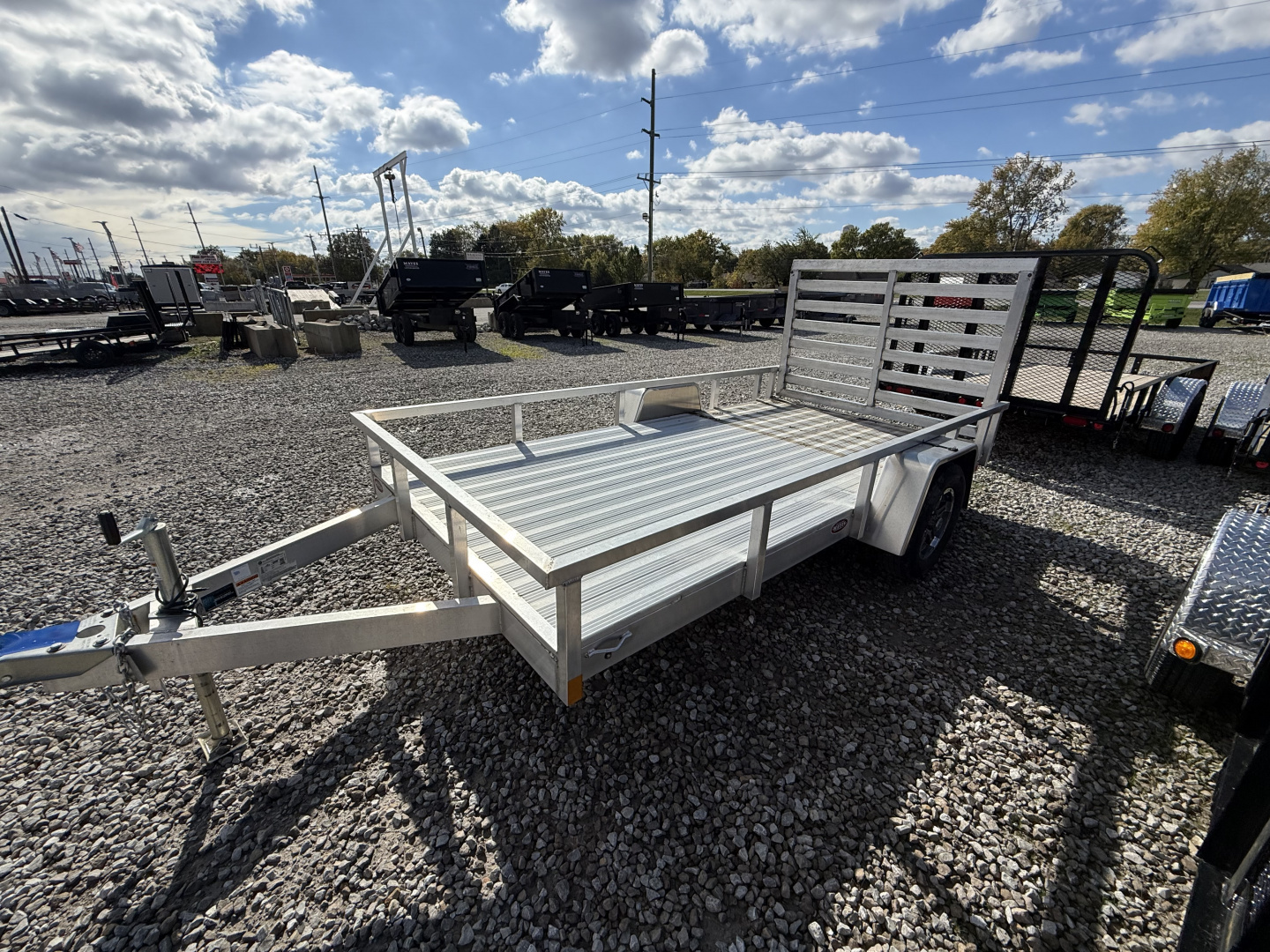 Used USED 2022 SPORT TRAILER UTILITY SPRINT-OUA612 6X12 SA (GVW:2990) ALUMINUM